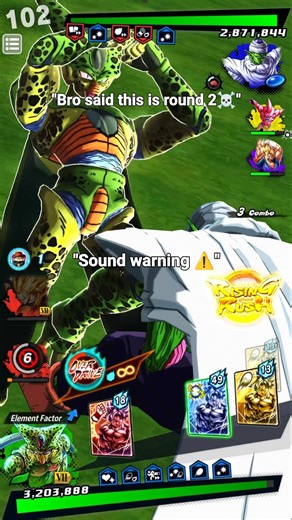 "1st Form Cell One Shot LEGEND Piccolo🤯🔥!!!" (Dragon Ball Legends) #dblegends #dbl #shorts