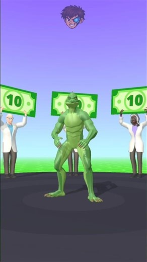 You WON’T Believe This Mutation!! 😱🧪 Monsters Lab | Level 1 #freakyrunning #monstersLab #shorts