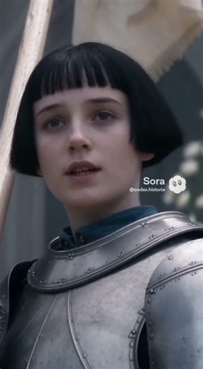 Joan of Arc in The Siege of Orleans.