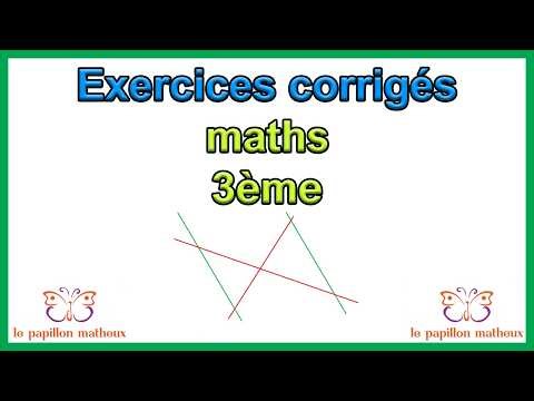 maths 3ème exercices corrigés pdf gratuit