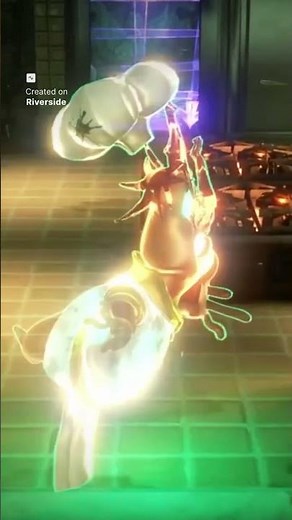 Luigi vs The Chef Ghost 👨‍🍳👻 #luigismansion3 #gamingshorts