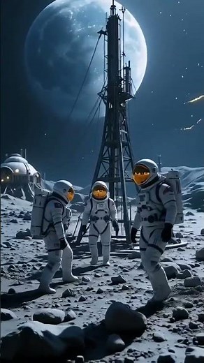 “Life on the Moon: How Astronauts Will Build the First Lunar Colony 🌕🚀 | Future Faces”
