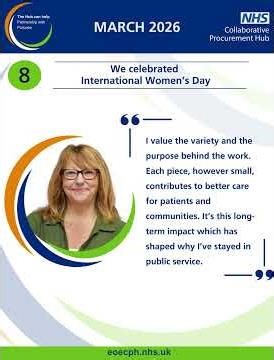 March 2026 at the NHS Collaborative Procurement Hub