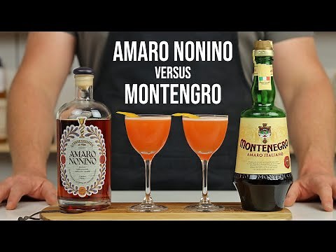 PAPER PLANE Cocktail Recipe (MONTENEGRO vs AMARO NONINO)
