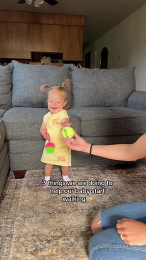 3 Ways to Help Your Baby Start Walking