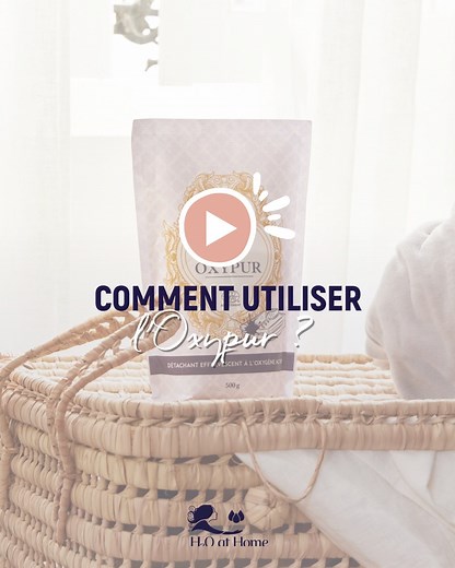 🧽 Oxypur, le produit multifonction à toujours avoir sous la main ! On vous partage plusieurs façons de l’utiliser selon vos besoins : ✔️ En trempage, pour sauver un vêtement tâché que vous pensiez perdu ✔️ En pulvérisation ciblée sur les tapis, moquettes ou textiles d’ameublement ✔️ En machine, ponctuellement, pour raviver un blanc un peu terne Des gestes simples pour des résultats bluffants ✨ 💬 Et vous, quelle est votre utilisation préférée de l’Oxypur ? | H2O at Home France