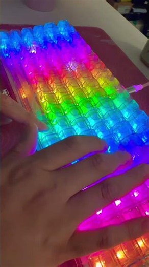 Keyboard asmr featuring @YUNZIIKEYBOARD Pink X98 w/ Snow Switches #linkinbio #keyboardasmr