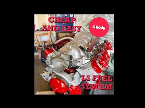 COMPLETE fuel system for LS swap! G Body SS Monte Carlo