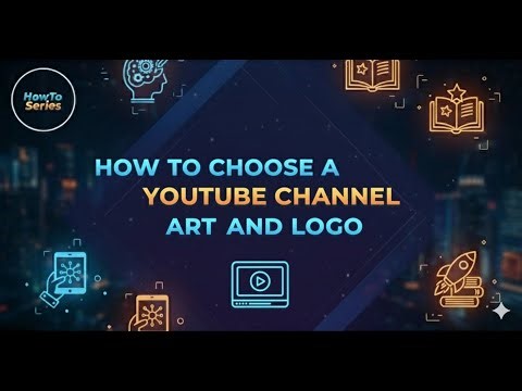 How to Set Up YouTube Channel Art and Logo | customize YouTube channel design