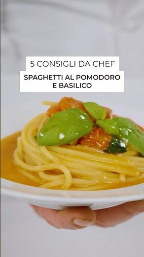 Perfect Spaghetti with Tomato Sauce | 5 Chef Tips for a Top-Notch Sauce #shorts