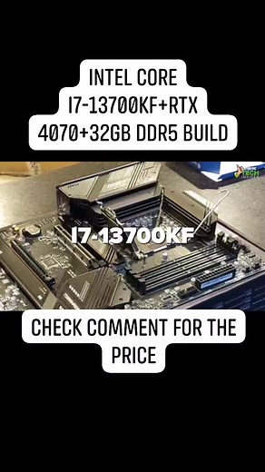 31K views · 100 reactions | Intel Core I7 13700KF with RTX 4070 Desktop Build at EasyPC TouchPoint #reels #gaming #easypc #intel | EASY PC | Facebook