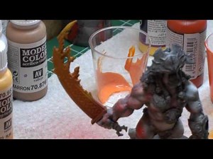 Bemalen - Painting Guide - Feuerriese bzw. Fire Giant - Blood Rage