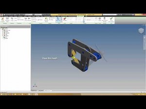 Inventor 2016-FEA in Assembly