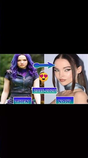 Descendants Movie Star 🌟 Cast THENvsNOW(2015-2026)#viralvideo#thenandnow #viral