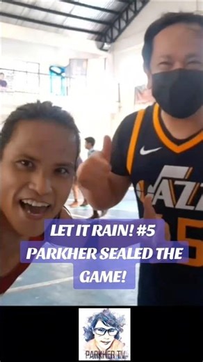LET IT RAIN! #5 PARKHER SEALED THE GAME! #basketball #fyp #viral #fbreelsfypシ゚