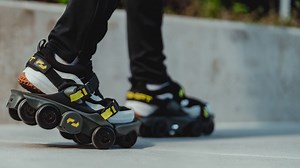 A robotics company claims to have made the world's 'fastest shoes'