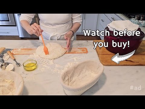 Bread Proofing Basket Set, Demo and Review