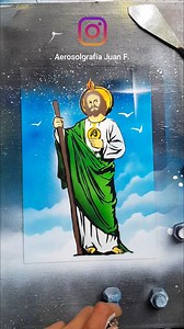 como pintar un dibujo con spray #spraypaint #spraypaintart #spraypainting #arte #painting #paint #acrilico #aprendeapintar #aerosolgrafia #aerosolart #graffiti #paisajes #arteurbano #artistatiktok #dibujos #SanJuditas | Aerosolgrafía Juan F.
