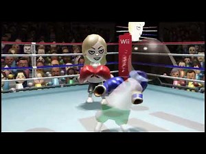 Wii Sports Mod Teen CPU Miis - Boxing (Test)