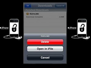 iFile naviguer et installer un ficher DEB