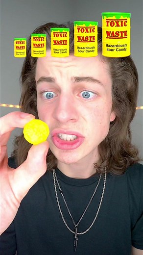 Giant Toxic Waste Candy Challenge: Banned & Sour!