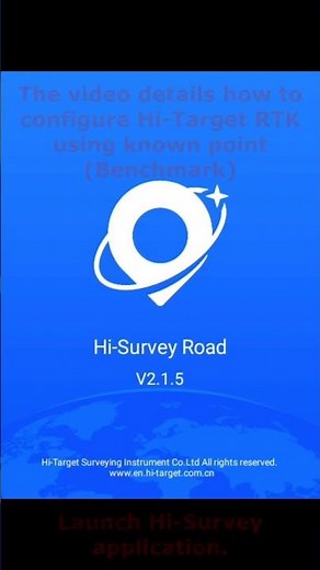Configure Hi-Target RTK with Benchmarks for Surveying Like a Pro! #shorts #landsurvey #gps #rtk