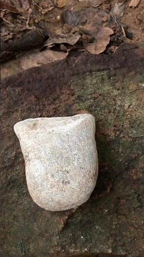 I Made a Functional Stone Axe Using ONLY Natural Rocks! #survivalskills #nature #primitiveskills