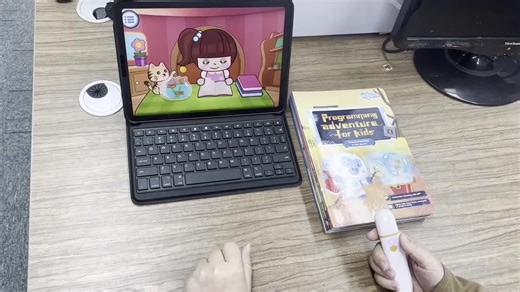 Smart Educational Intelligent Programming Adventure Logical Thinking Training Touch Reading Pen for Kids Learn to Code