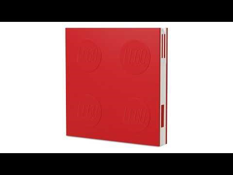 Lego Locking Notebook with Gel Pen – Red · Lego.com · 2026