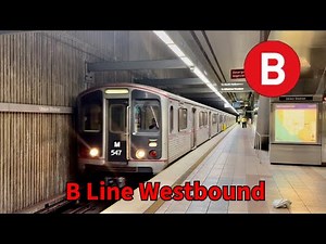 Los Angeles Metro B Line Cab Ride Union Station to North Hollywood