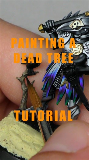 7.4K views · 232 reactions | Today I would like to present to you a video tutorial about my way of painting dead trees. Full 14 minutes video is available for Free on my patreon and YouTube channel. I hope you will enjoy it  | Flameon Miniatures | Facebook
