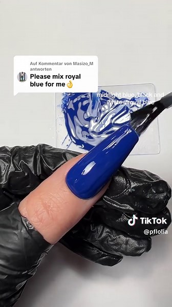Color Mixing Tutorial: Create Royal Blue for Nail Art