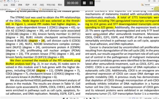 利用R语言包或cytoscape软件画网络图