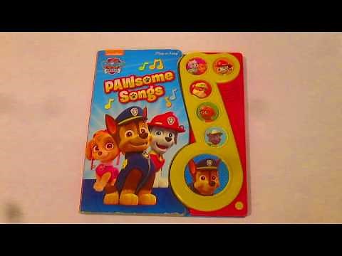 NICKELODEON Paw Patrol "Pawsome Songs" Play-A-Song