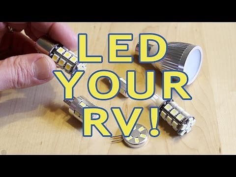 Converting RV Lights to LEDs — PART 1 — Incandescent & Halogen