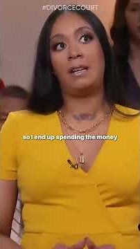 💍 $20,000 GONE. #DivorceCourt