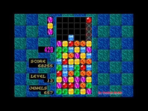 Columns (Sega Mega Drive / Genesis) - (Longplay - Original Mode | Pro Difficulty)