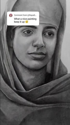 a realistic Portrait drawing on A4 size paper #drawing #realisticdrawing #art