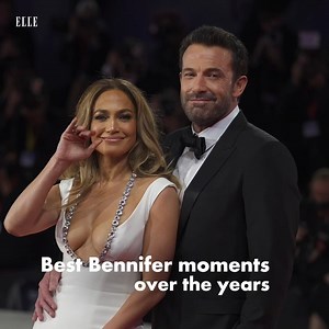 10M views · 57K reactions | To celebrate Ben Affleck and Jennifer Lopez officially tying the knot, we take a look back at the very best Bennifer moments over the years - from meeting on set of 'Gigli' in 2001. | ELLE | Facebook
