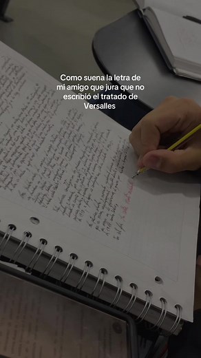 La letra de mi amigo sobre el Tratado de Versalles