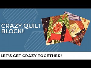 The Crazy Quilt Block