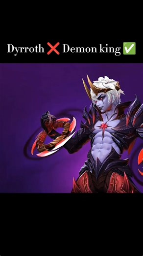 Dyrroth Demonic attitude ❤️🫶#CarryMode #MLBBIndia #5v5War #MVP #Legendary #GameSense #vecna