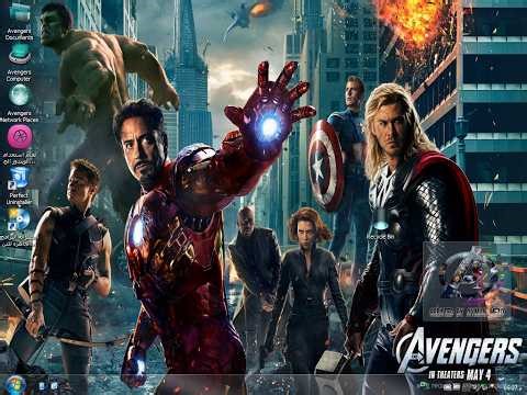 Windows The Avengers (Crusty Windows XP Sp3 Bootleg) - All Default Sounds Scheme