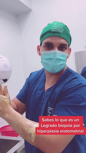 Legrado biopsia x hiperplasia endometrial #legrado #mujer #biopsia