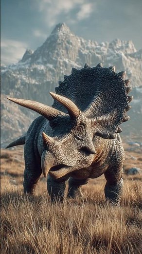 The Evolution of Triceratops 🦕 #AI #Dinosaur #Triceratops