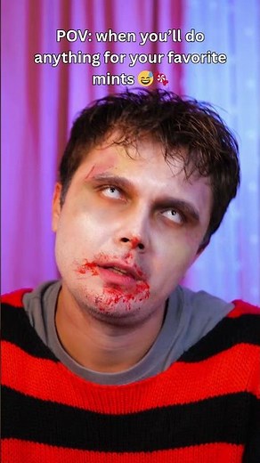 Zombie’s secret mint hack 🤯🧟🍬 #funny #comedy