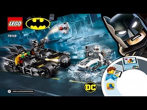 LEGO instructions - Super Heroes - 76118 - Mr. Freeze Batcycle Battle