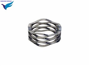 [Hot Item] Wave-Shaped Machinery Spring Flexural Electrics Clip Springs Steel Gaskets Corrosion-Resistant Stacked Wave Disc Springs High Quality ISO9001