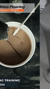 1K views | Sign up for the Rhino Linings May Flooring training today. Go to —> https://bit.ly/RLflooring #RhinoLinings #ProtectiveCoatings #flooring #industrialcoatings #waterproofing #DeckCoating #ConcreteRepair #Polyurethane #TopCoat #Epoxies #EpoxyFloor #StainedConcrete #DecorativeConcrete #polyasparticfloor | Rhino Linings | Facebook