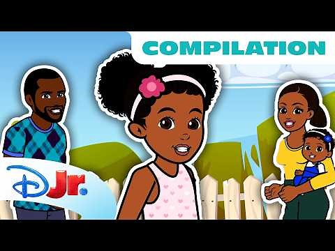 Gracie's Corner Compilation 🏡🎵 | Upbeat and Loving Songs About Family! | @disneyjr